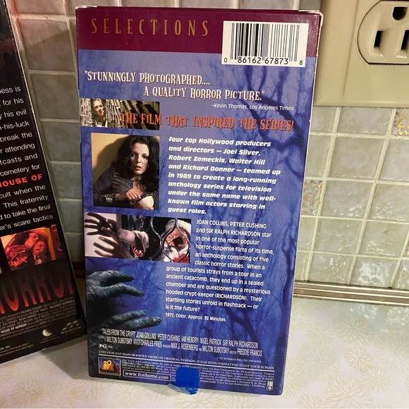Vintage Tales from the Crypt VHS tapes Mark of horror & 5 tales of true horror - Picture 2 of 5